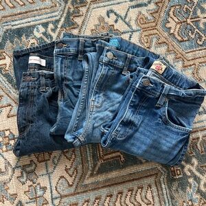 Lot 4 pair Boys 18S and 16S Jeans: Levi’s, Wrangler and Thereabouts